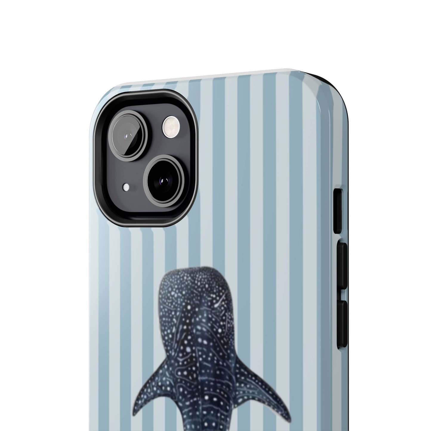 Deep Sea  — Blue Striped Tough Protective Cover