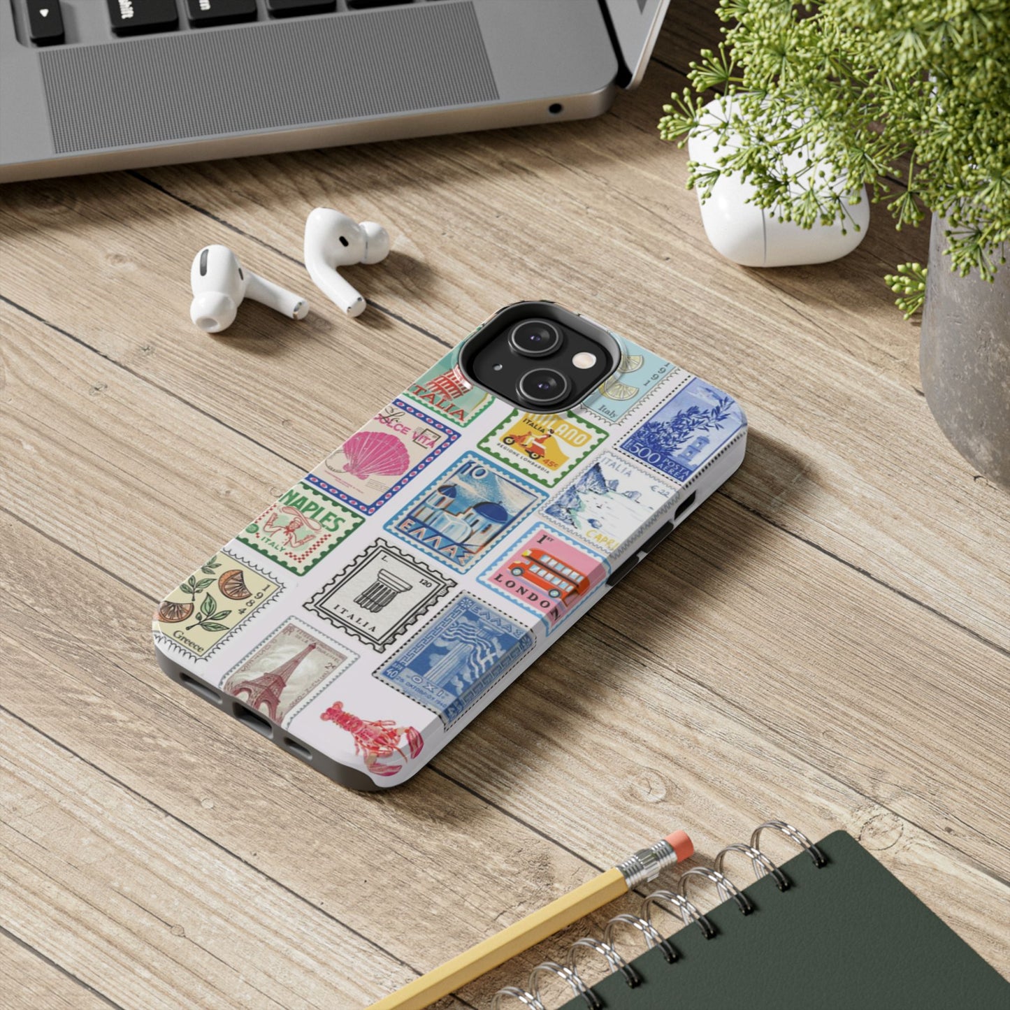 Postcard Stamp  – Tough Phone Case
