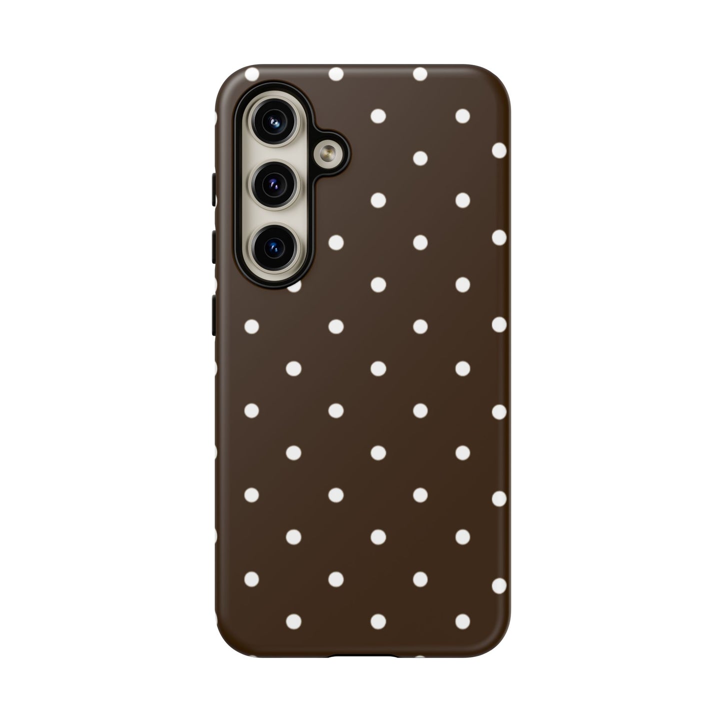 Cacao Polka Dot  — Phone Case Tough Case