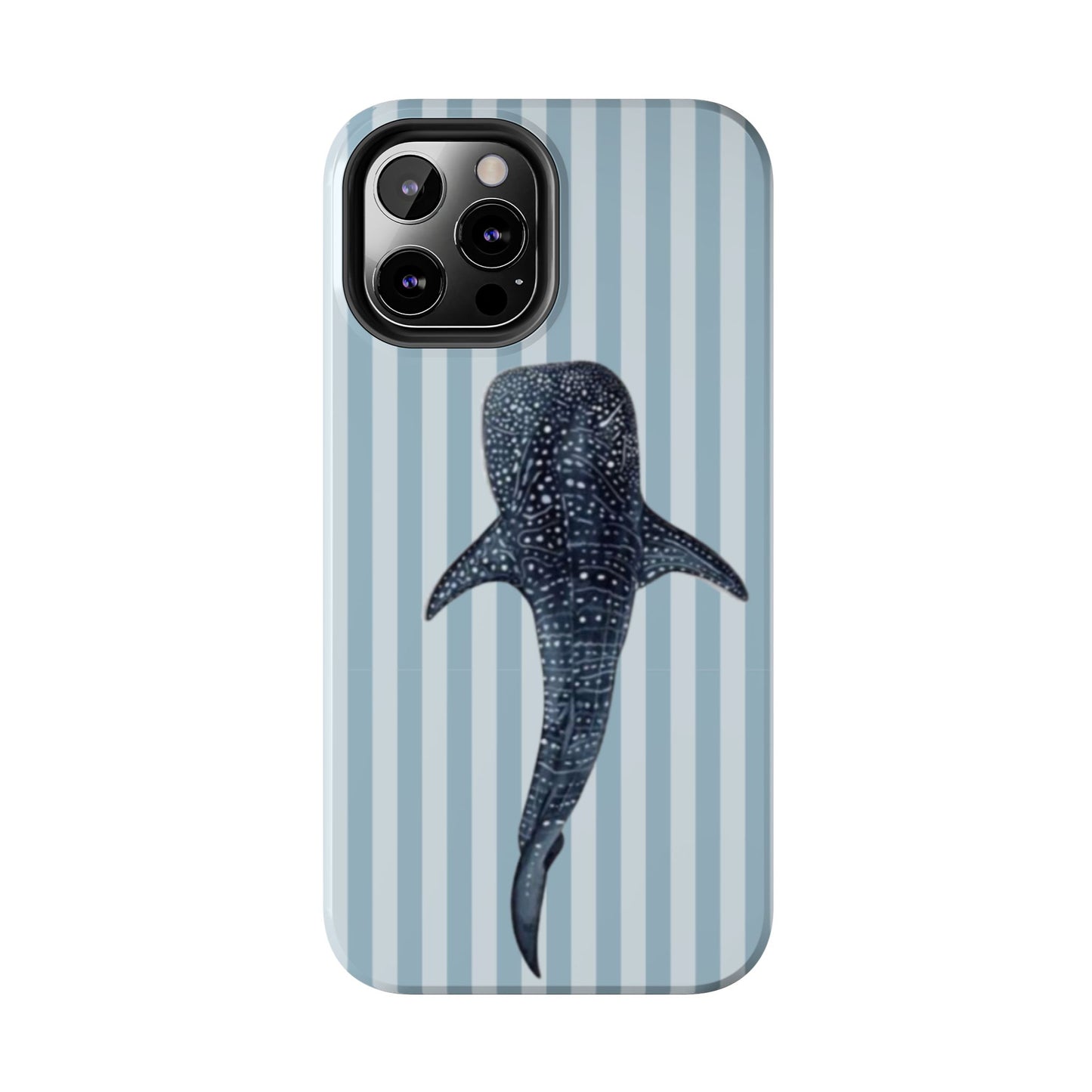 Deep Sea  — Blue Striped Tough Protective Cover