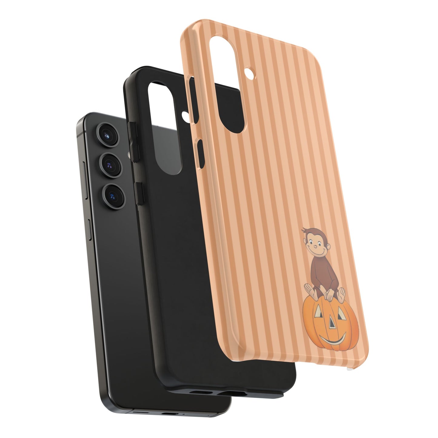 Pumpkin Curious George —  Tough Phone Case