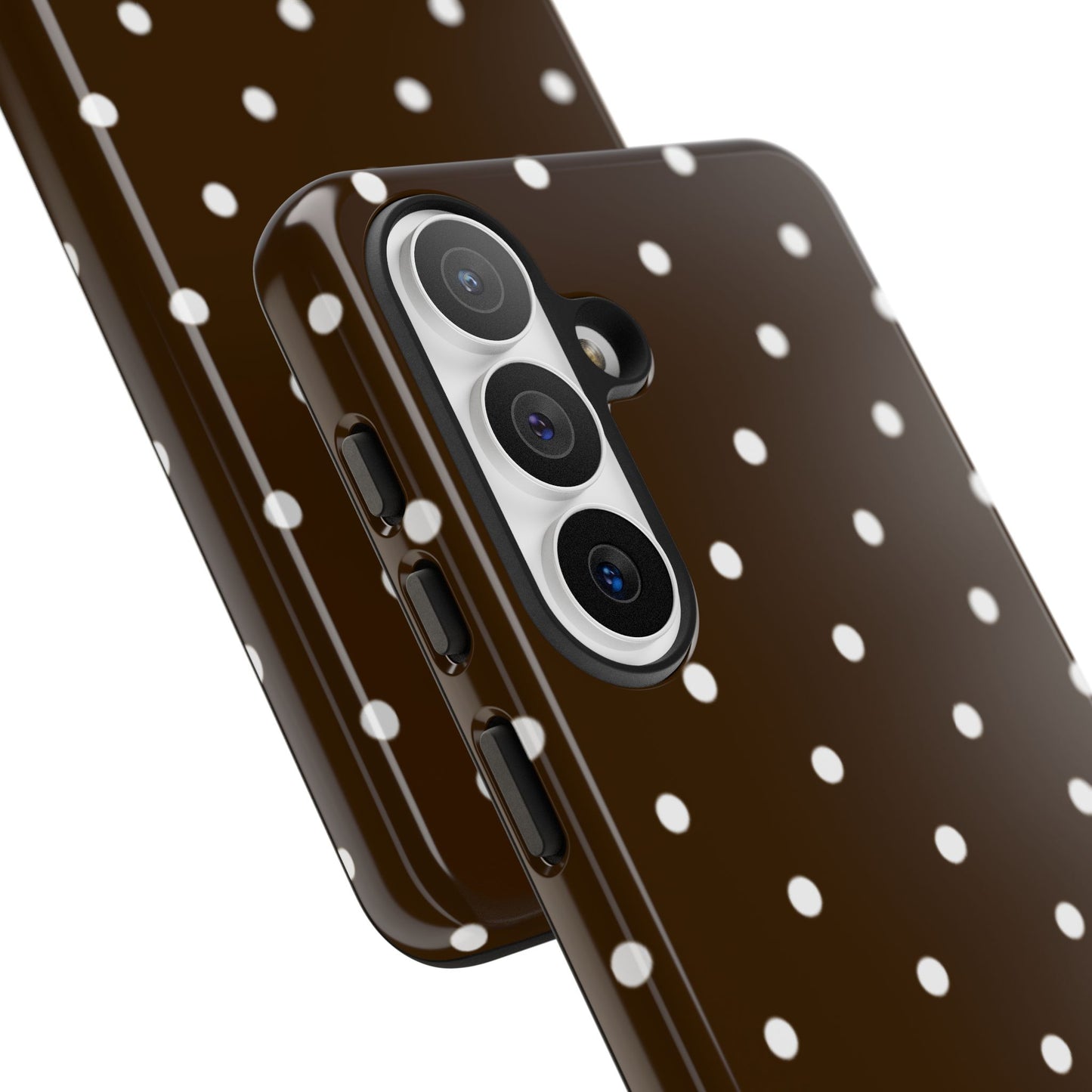Cacao Polka Dot  — Phone Case Tough Case