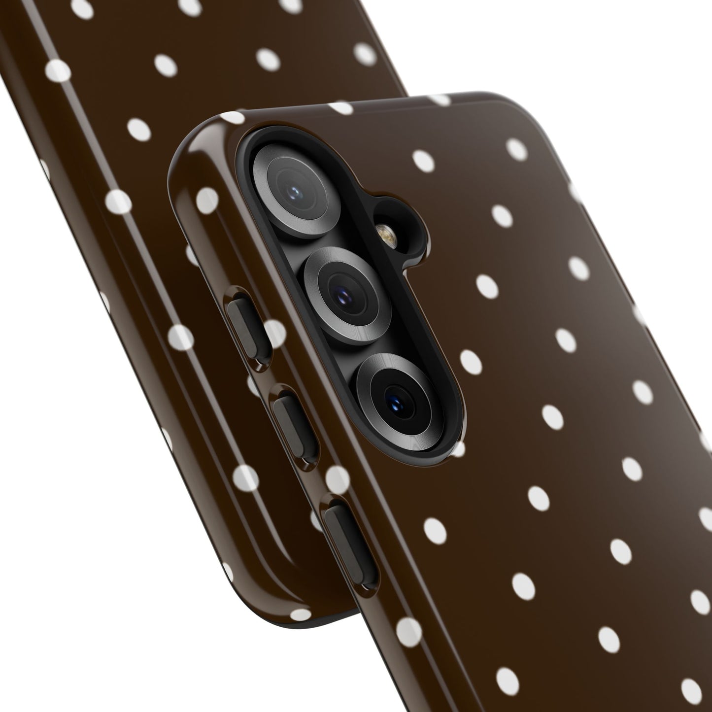 Cacao Polka Dot  — Phone Case Tough Case