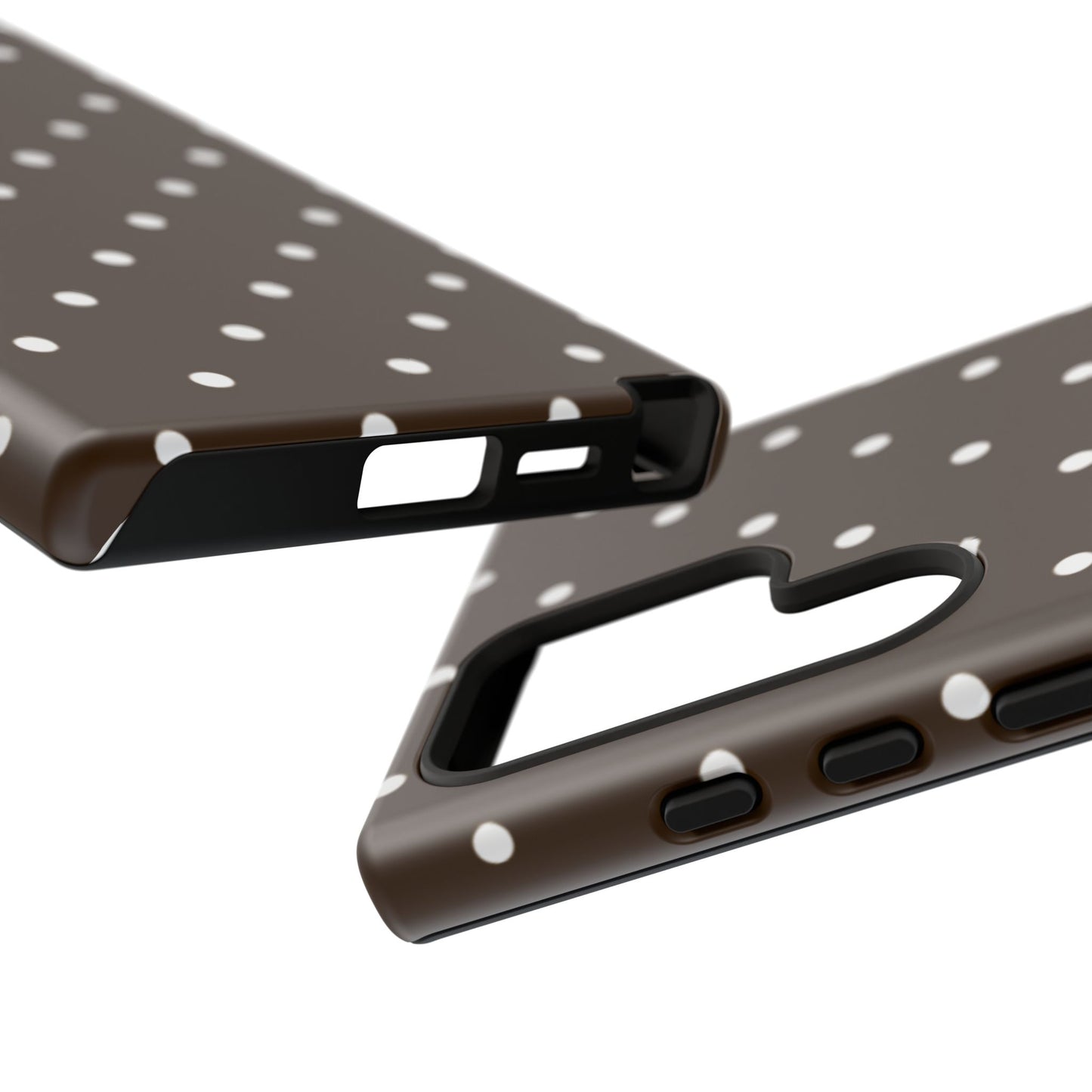 Cacao Polka Dot  — Phone Case Tough Case