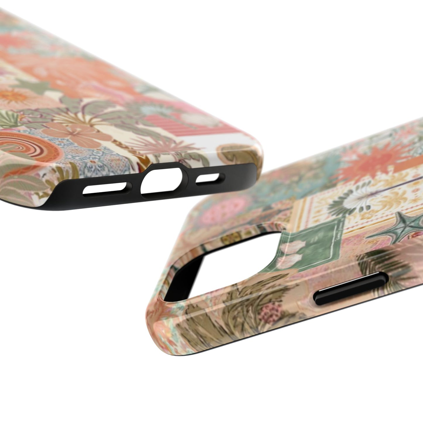 Girls Just Wanna Have Fun! — Tough Phone Case  Retro Tropical Collage iPhone Case