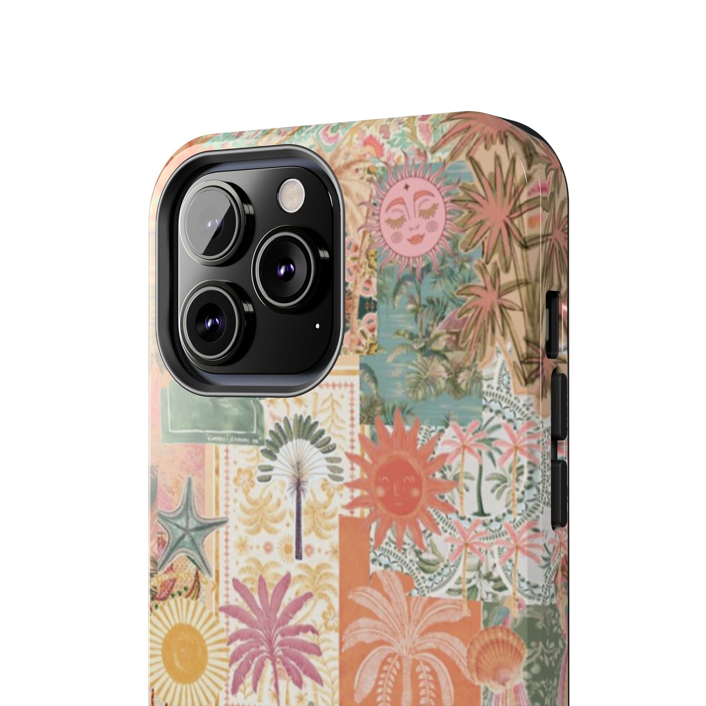 Girls Just Wanna Have Fun! — Tough Phone Case  Retro Tropical Collage iPhone Case