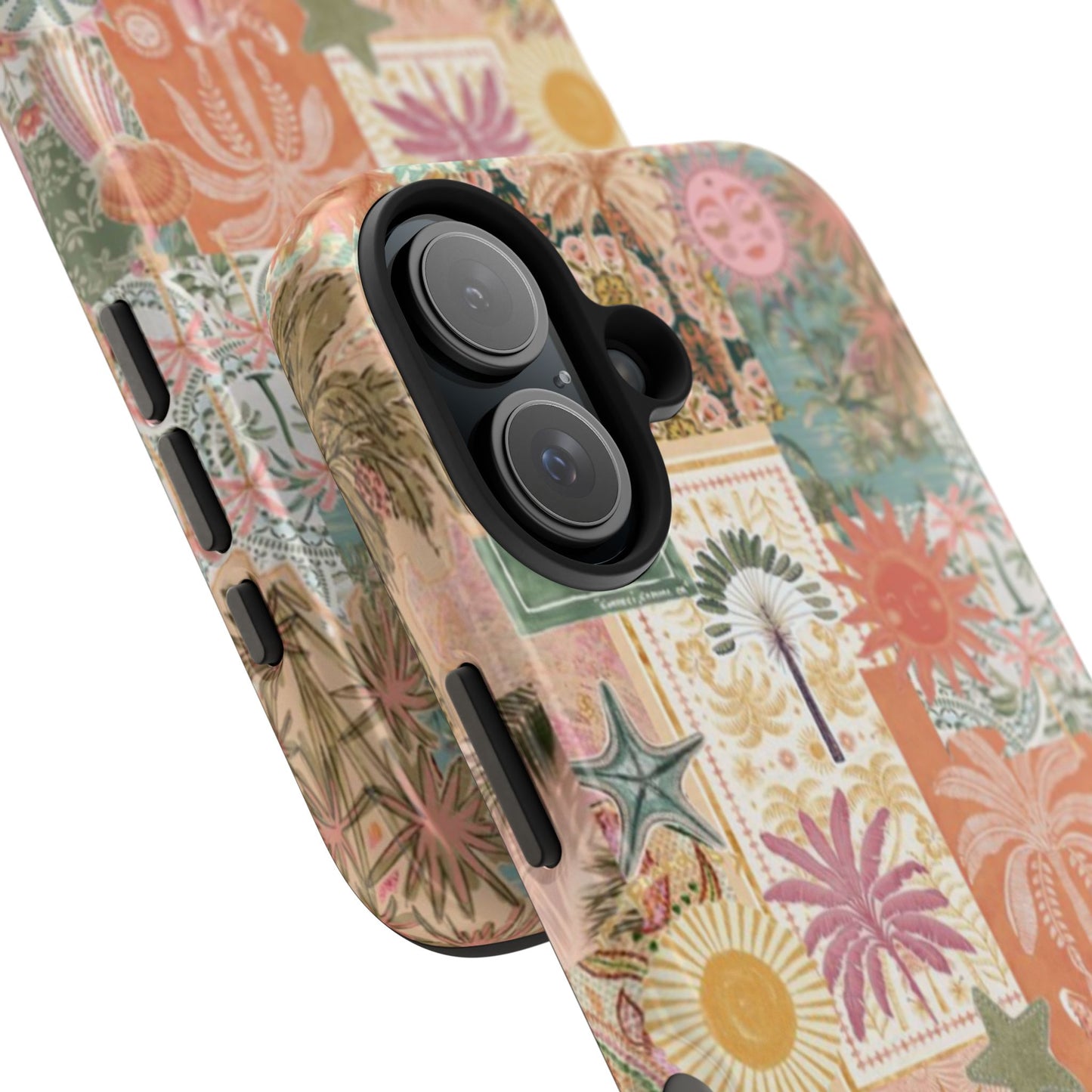 Girls Just Wanna Have Fun! — Tough Phone Case  Retro Tropical Collage iPhone Case