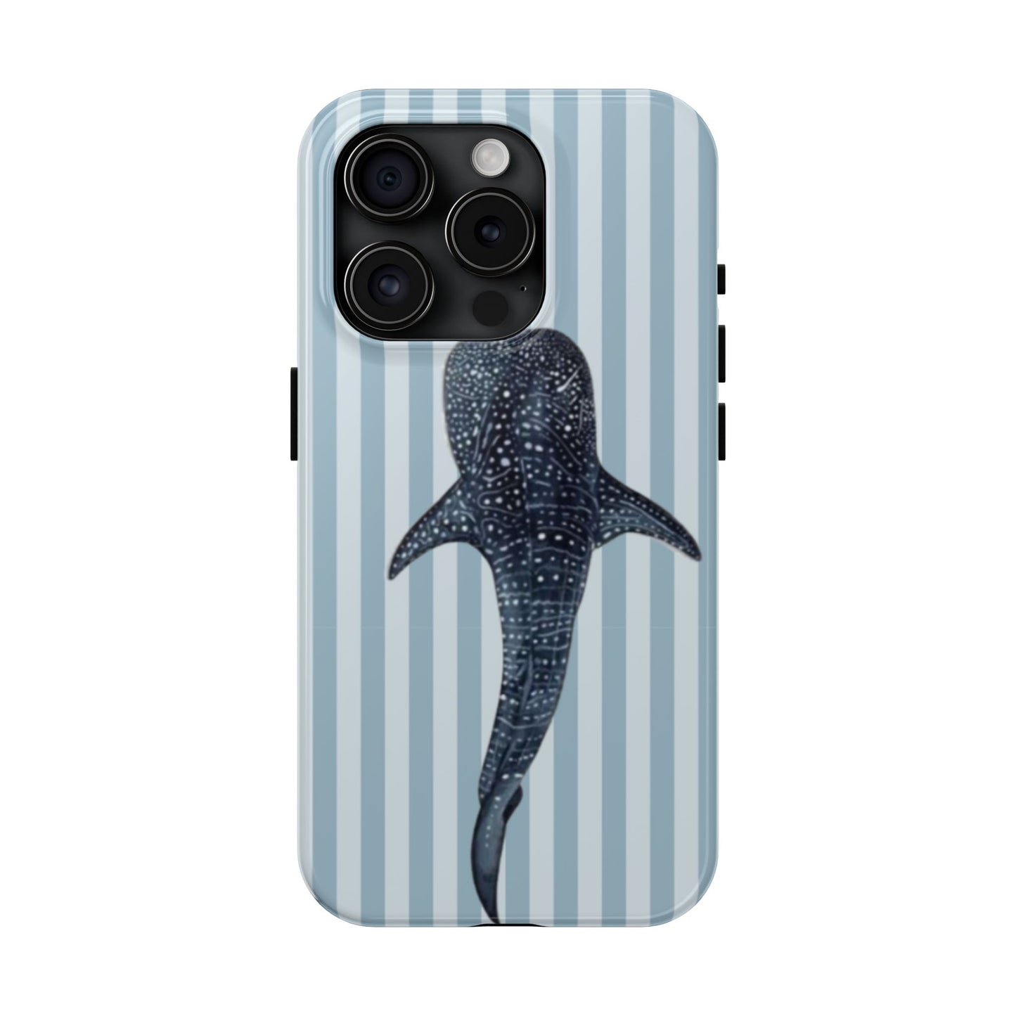 Deep Sea  — Blue Striped Tough Protective Cover