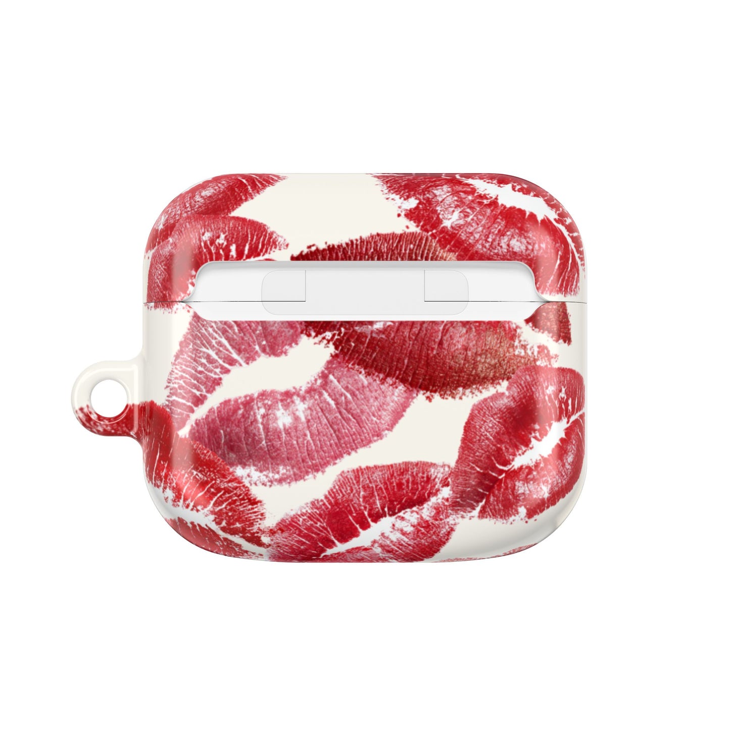 Kissing Booth — Kiss Print AirPod Case Red Lipstick Pattern Protective Cover