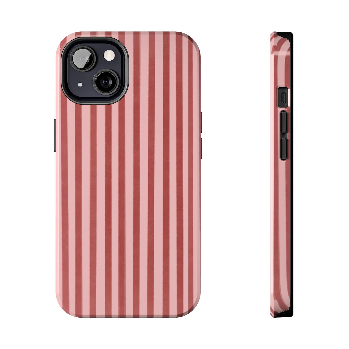 Rose Petals | Vertical Stripes Phone Case Tough Phone Case