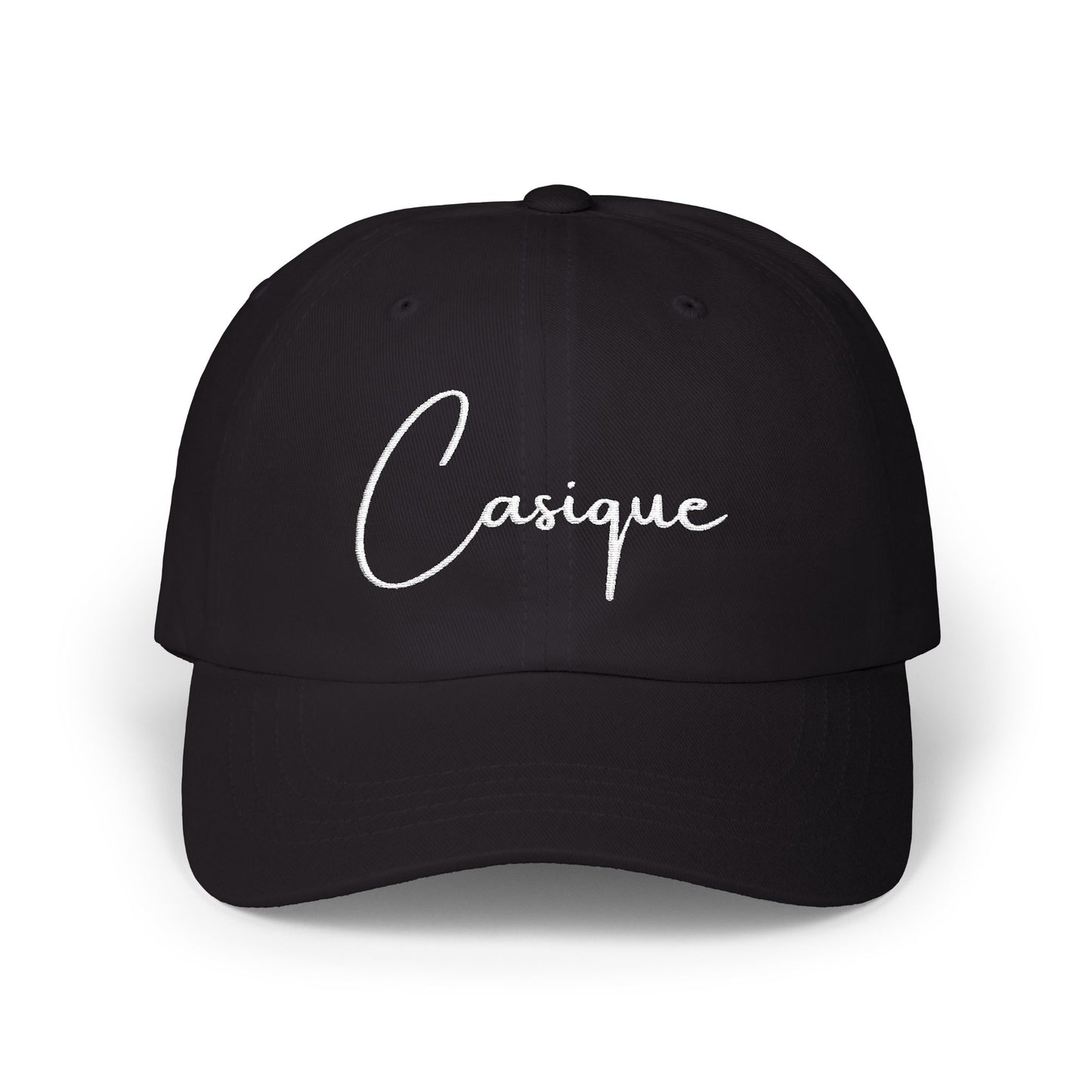 Casique Dad Cap — Minimalist Embroidered Baseball Hat