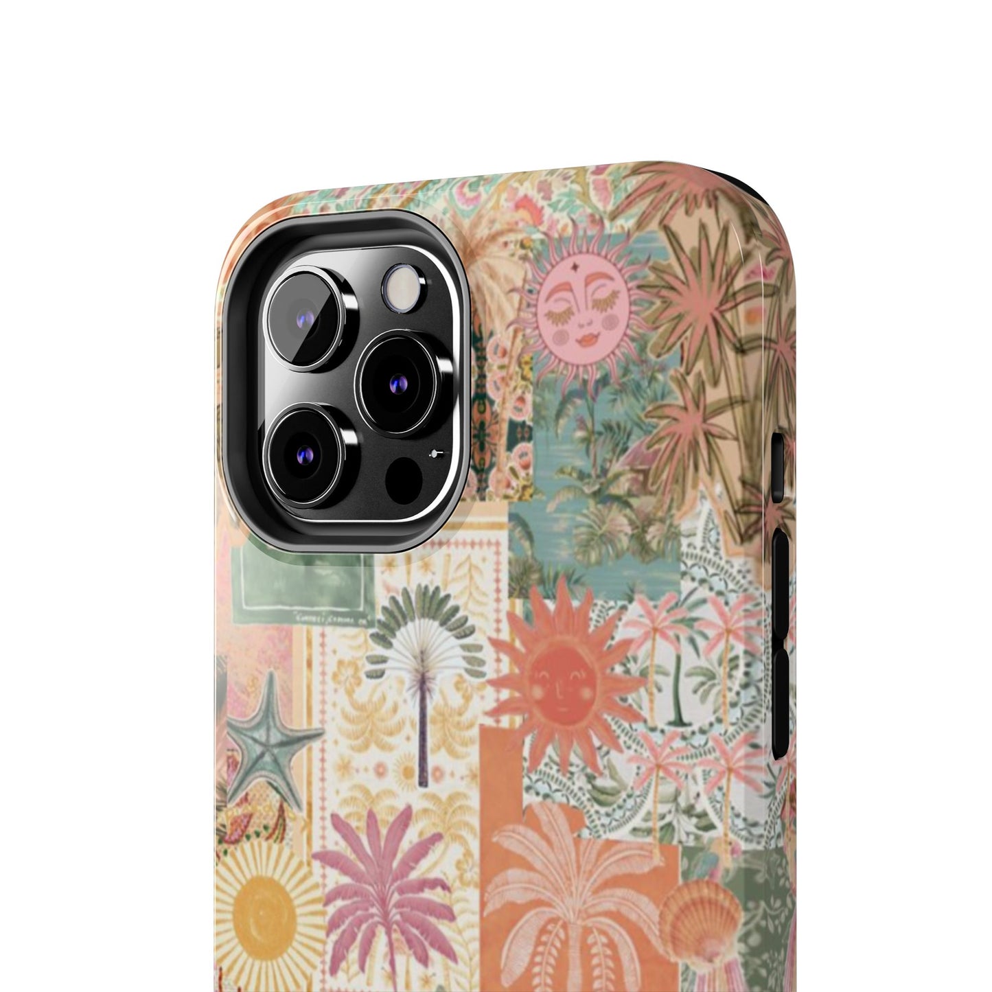 Girls Just Wanna Have Fun! — Tough Phone Case  Retro Tropical Collage iPhone Case