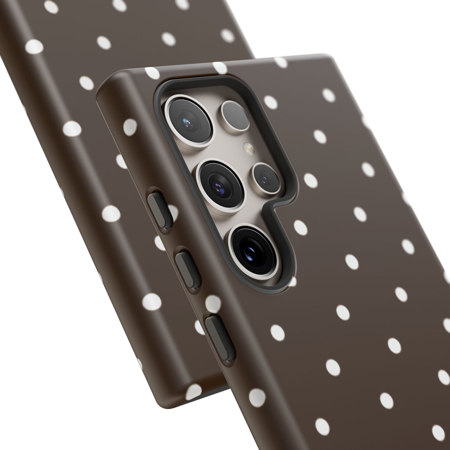 Cacao Polka Dot  — Phone Case Tough Case