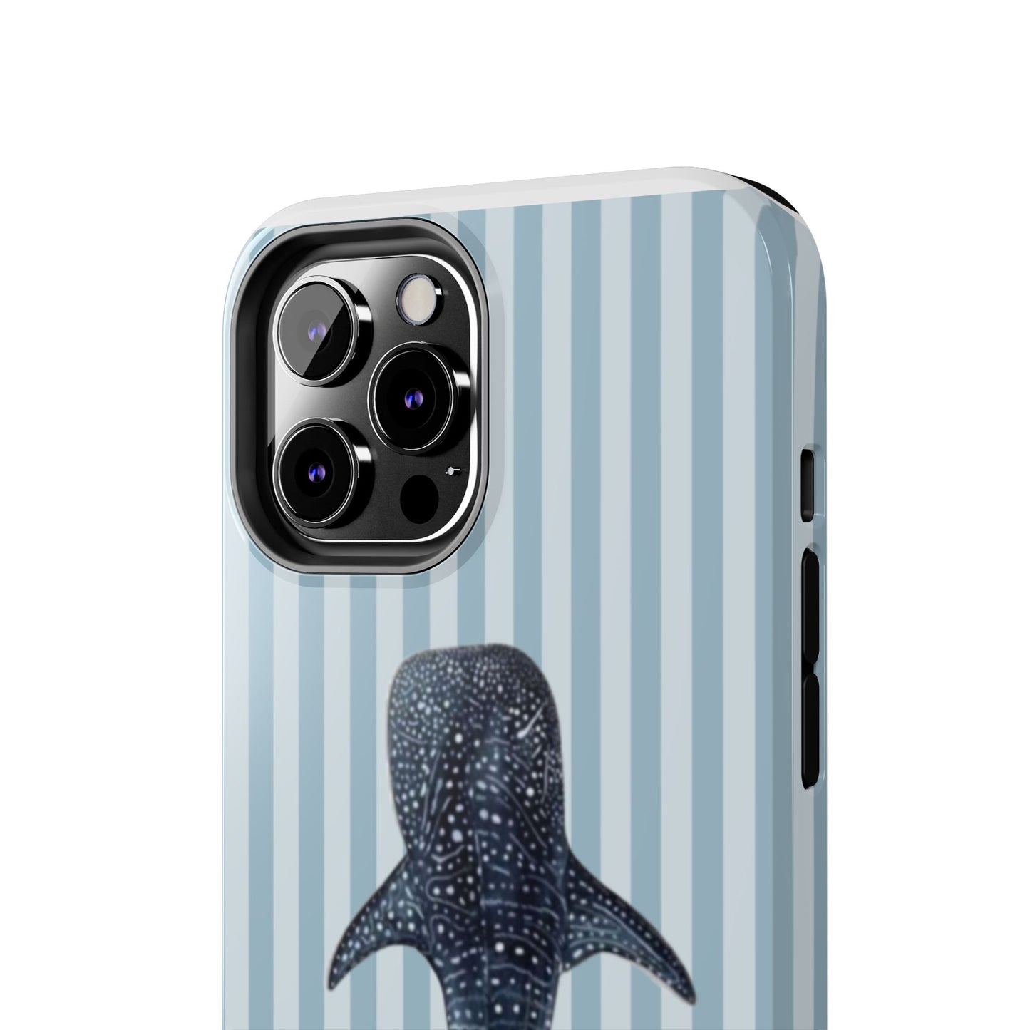Deep Sea  — Blue Striped Tough Protective Cover