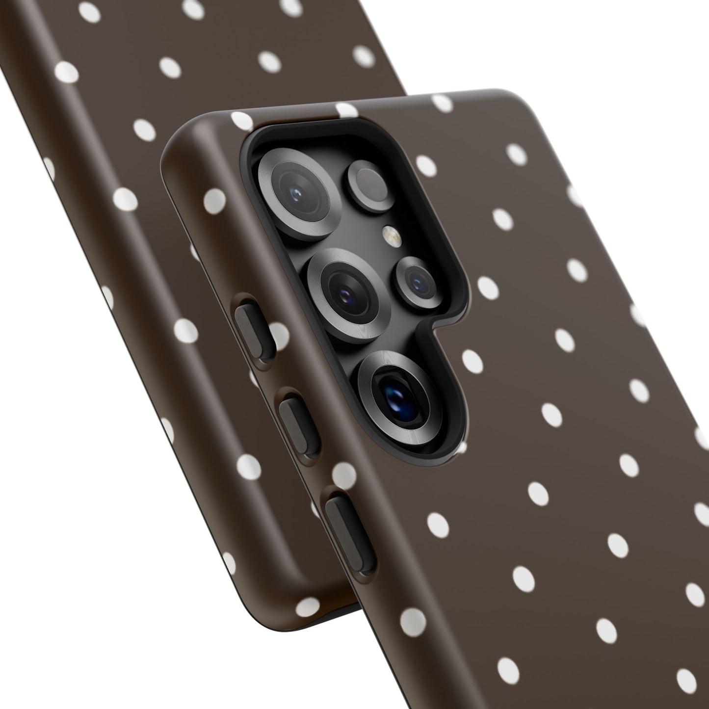 Cacao Polka Dot  — Phone Case Tough Case