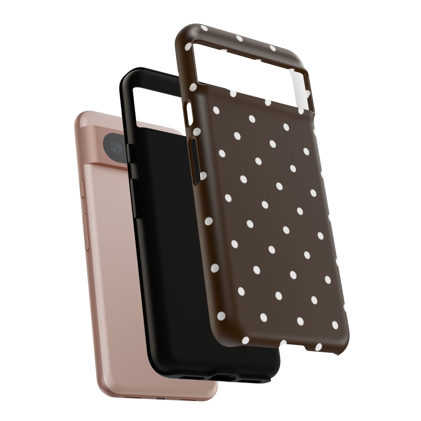 Cacao Polka Dot  — Phone Case Tough Case