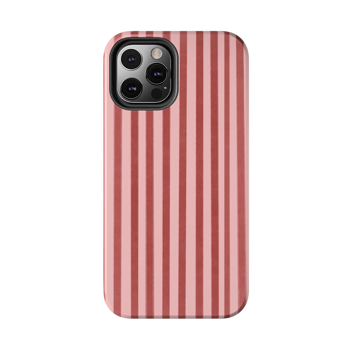 Rose Petals | Vertical Stripes Phone Case Tough Phone Case