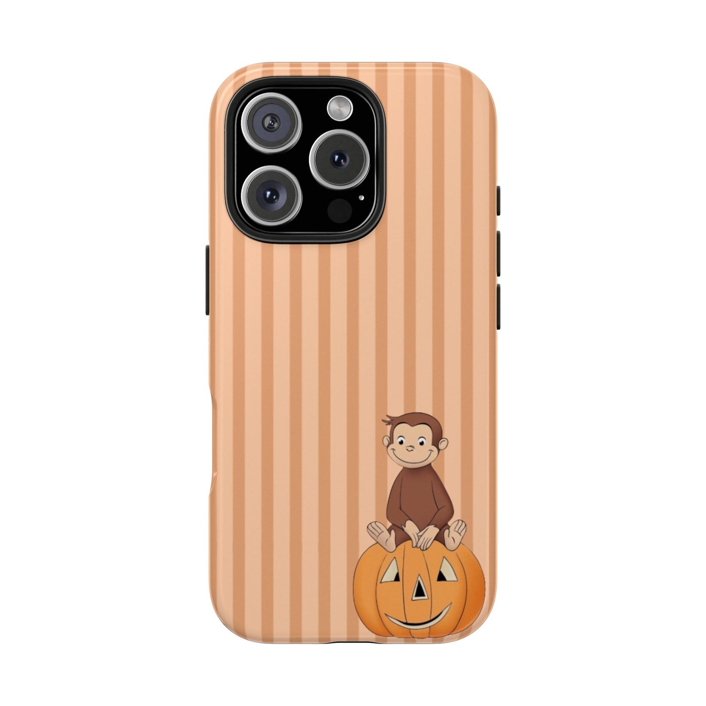 Pumpkin Curious George —  Tough Phone Case