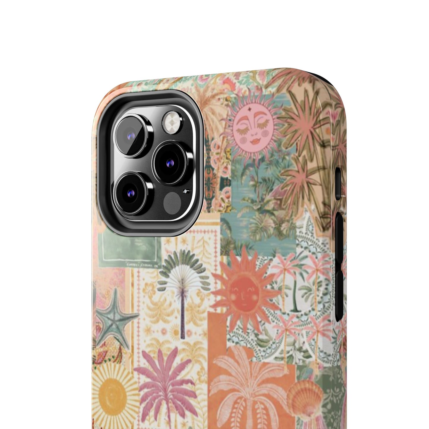 Girls Just Wanna Have Fun! — Tough Phone Case  Retro Tropical Collage iPhone Case