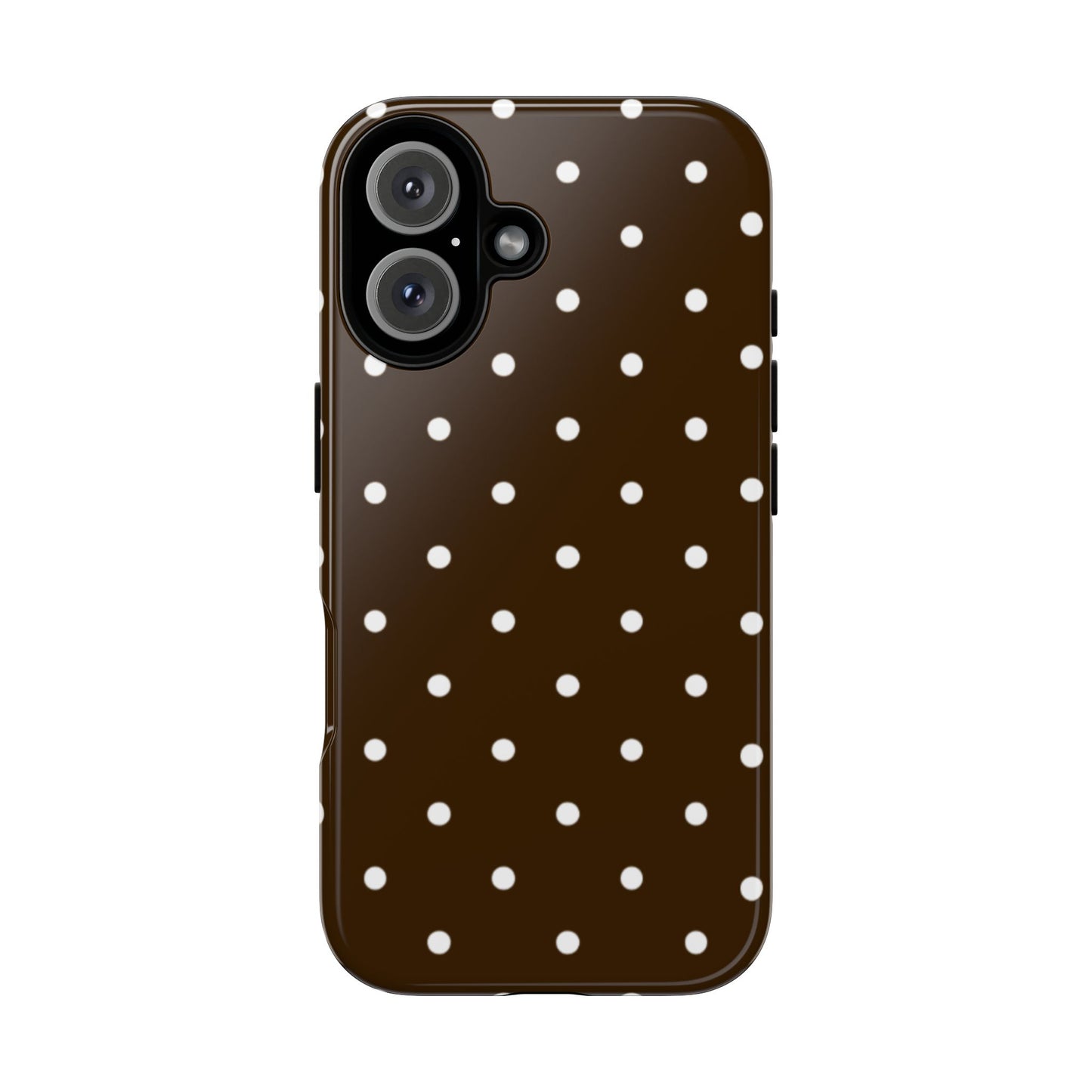 Cacao Polka Dot  — Phone Case Tough Case