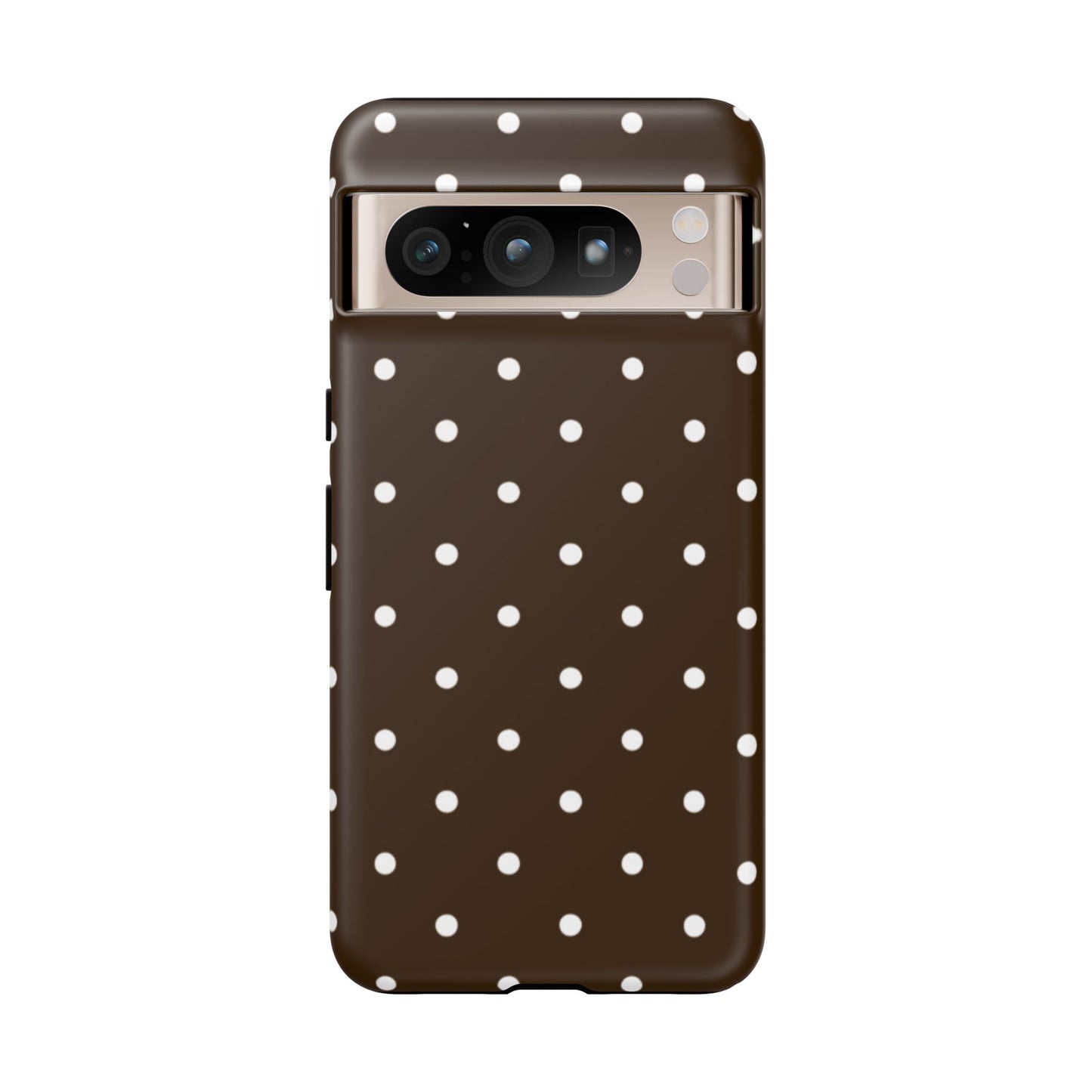 Cacao Polka Dot  — Phone Case Tough Case