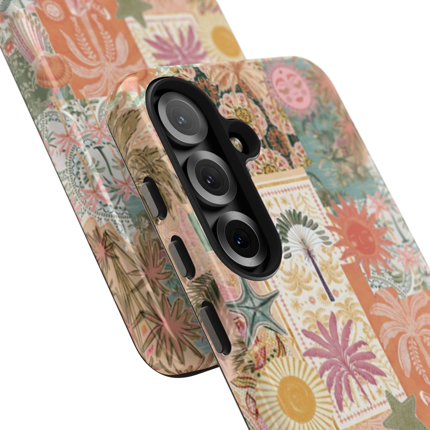 Girls Just Wanna Have Fun! — Tough Phone Case  Retro Tropical Collage iPhone Case