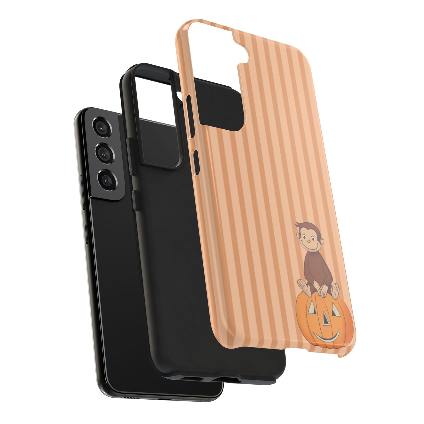 Pumpkin Curious George —  Tough Phone Case