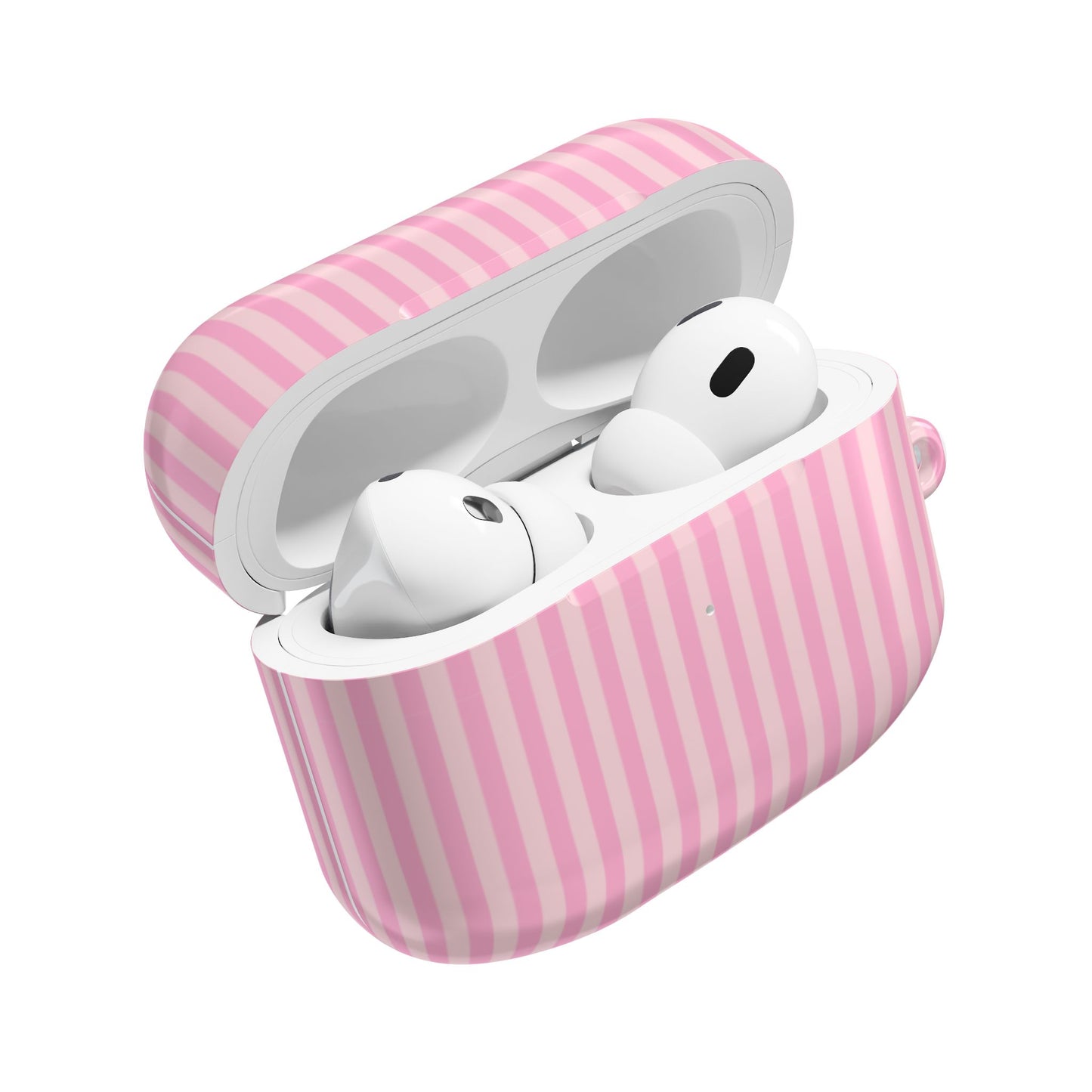 Pretty In Pink — Pink Stripe AirPods Case