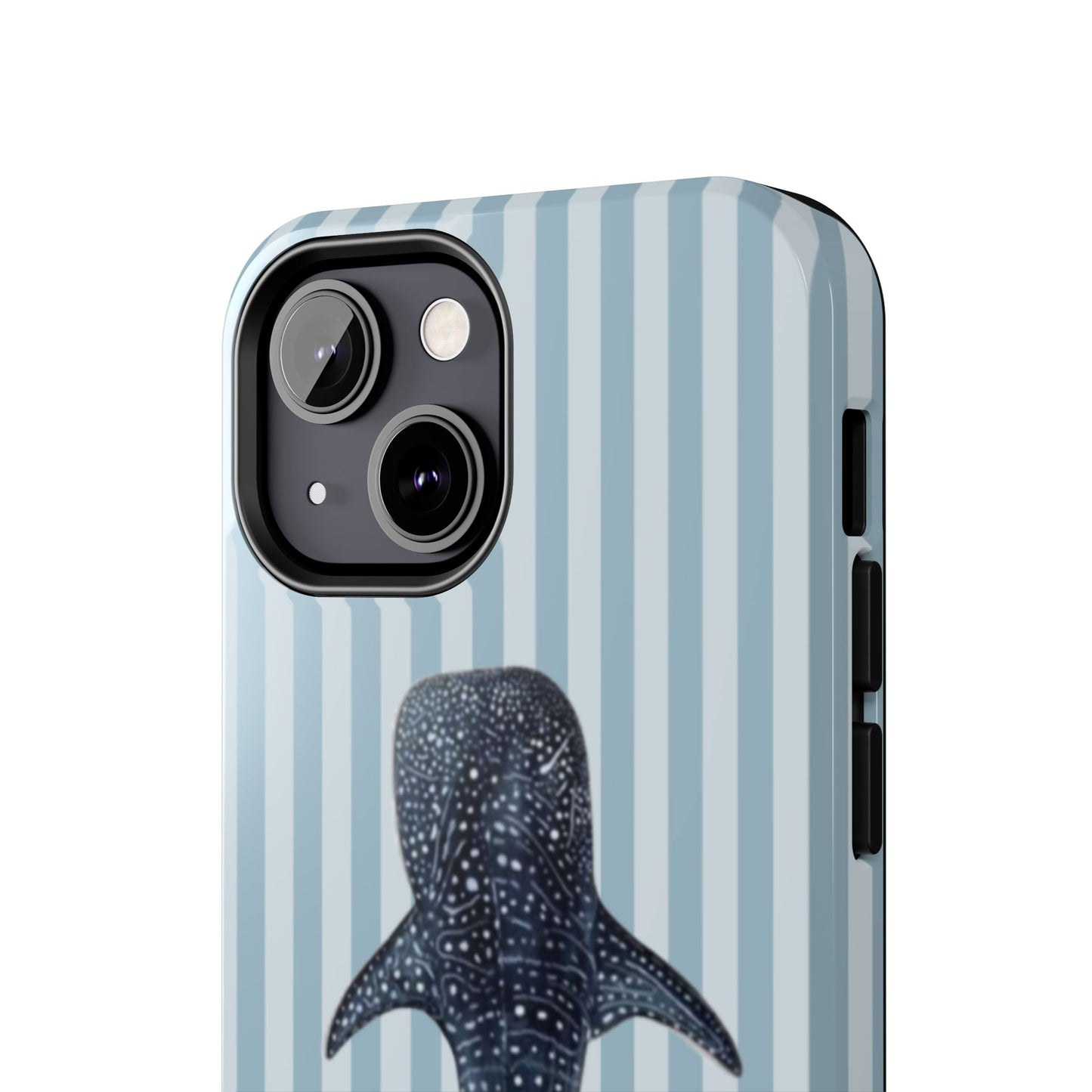 Deep Sea  — Blue Striped Tough Protective Cover