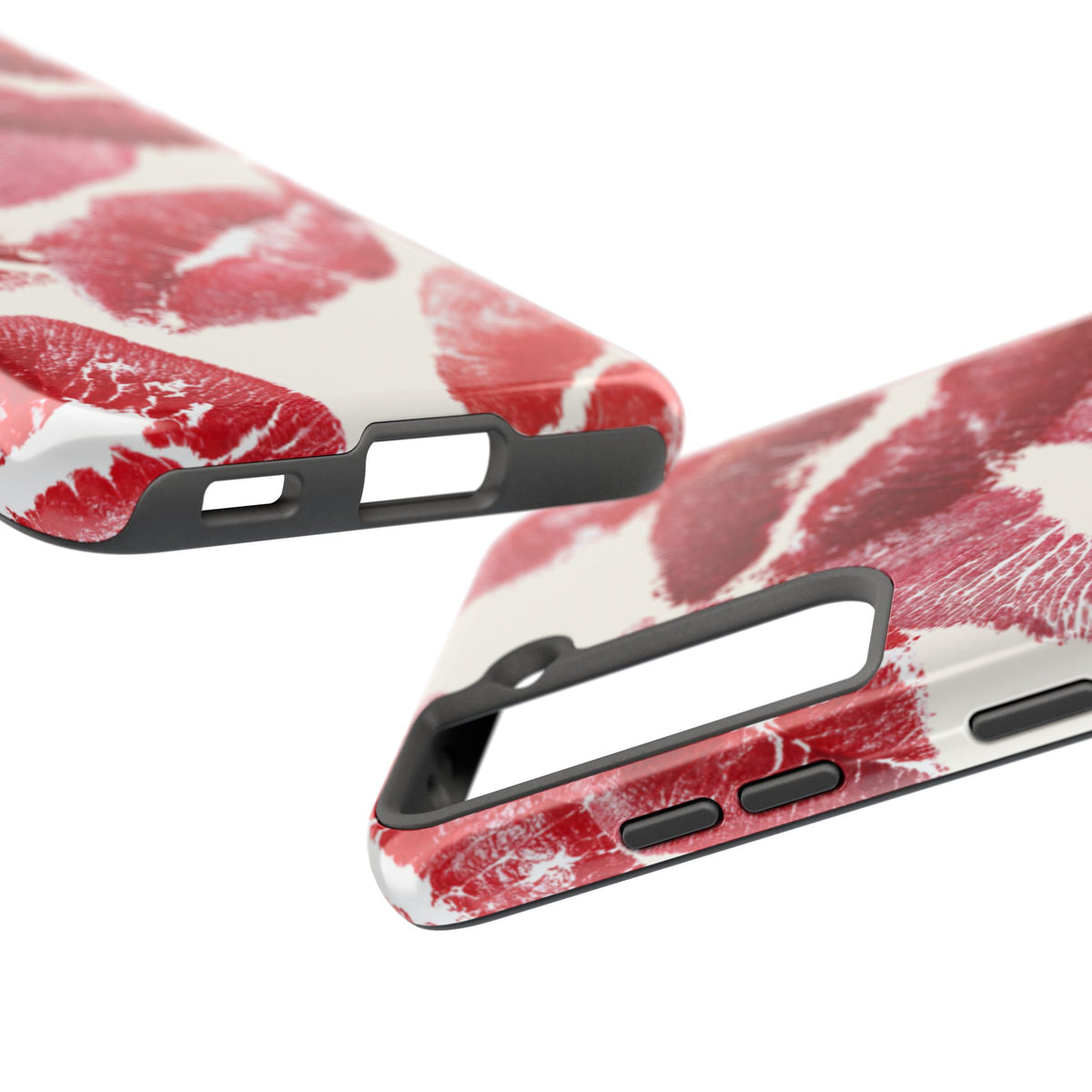 Red Lipstick Kiss Pattern Phone Case | Tough Phone Case