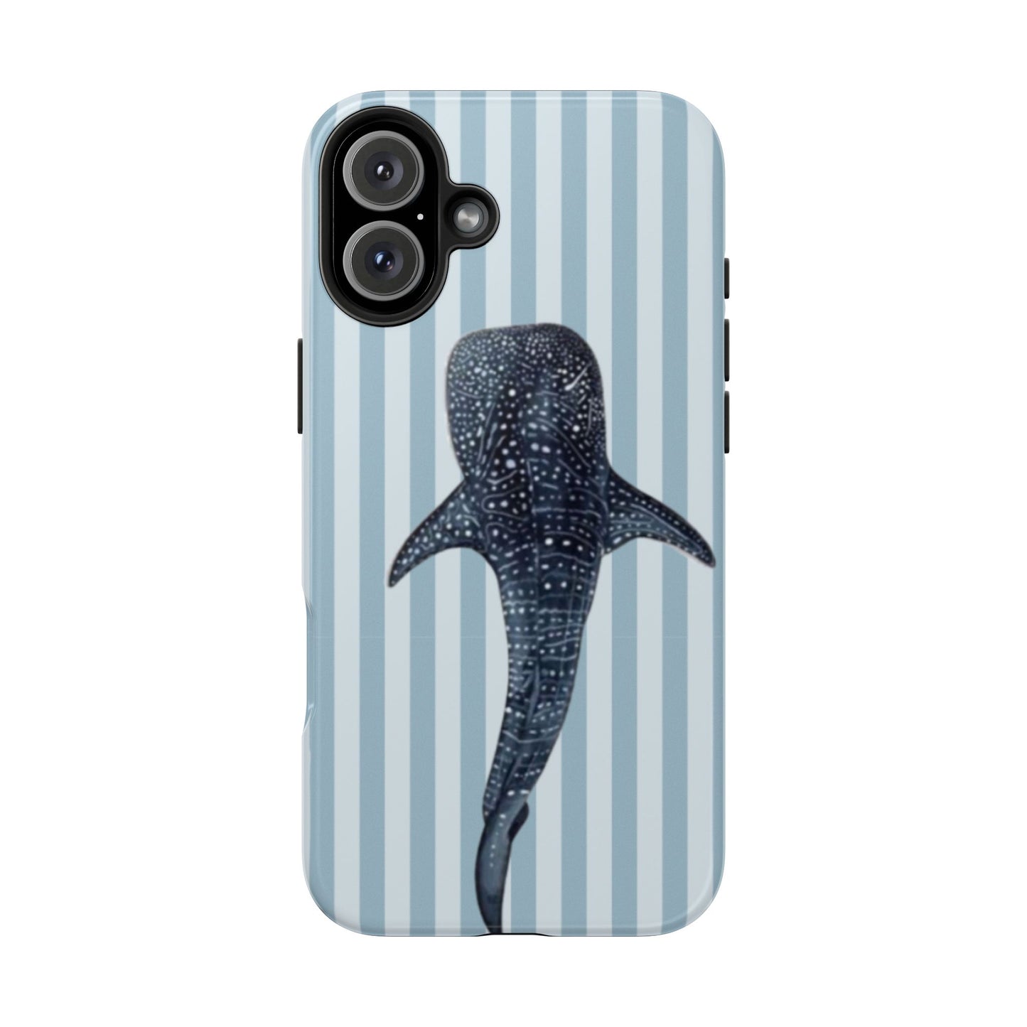 Deep Sea  — Blue Striped Tough Protective Cover