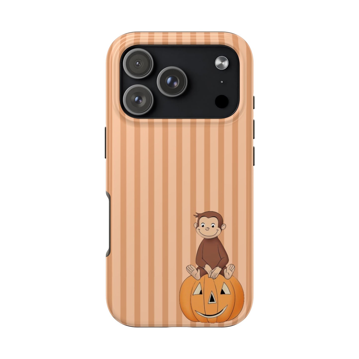 Pumpkin Curious George —  Tough Phone Case