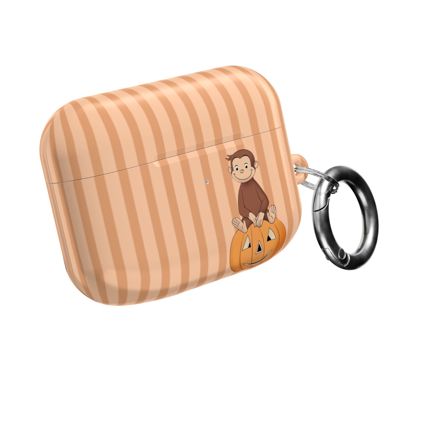 Pumpkin Curious George —  AirPods Case
