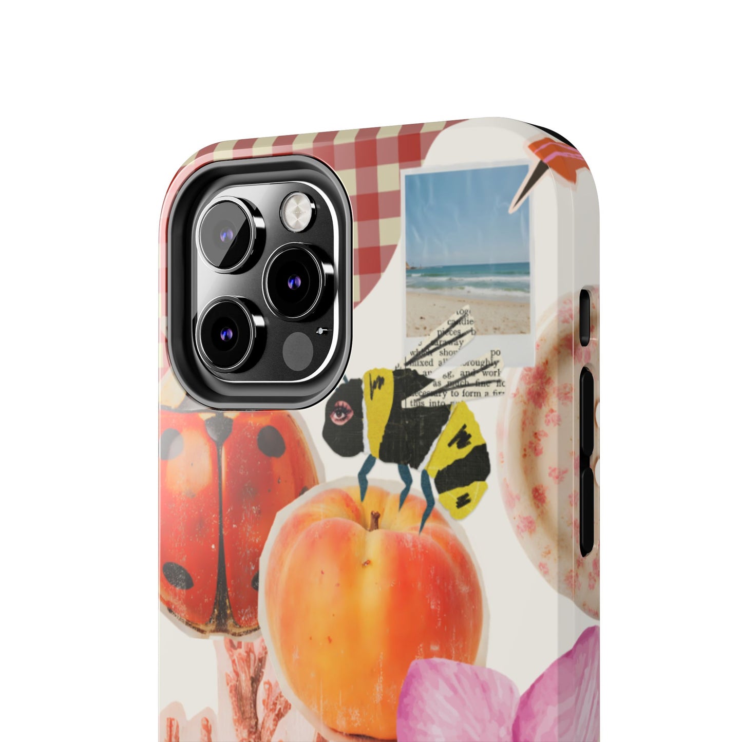 The farmers Market — Floral Fruit Collage Tough Phone Case