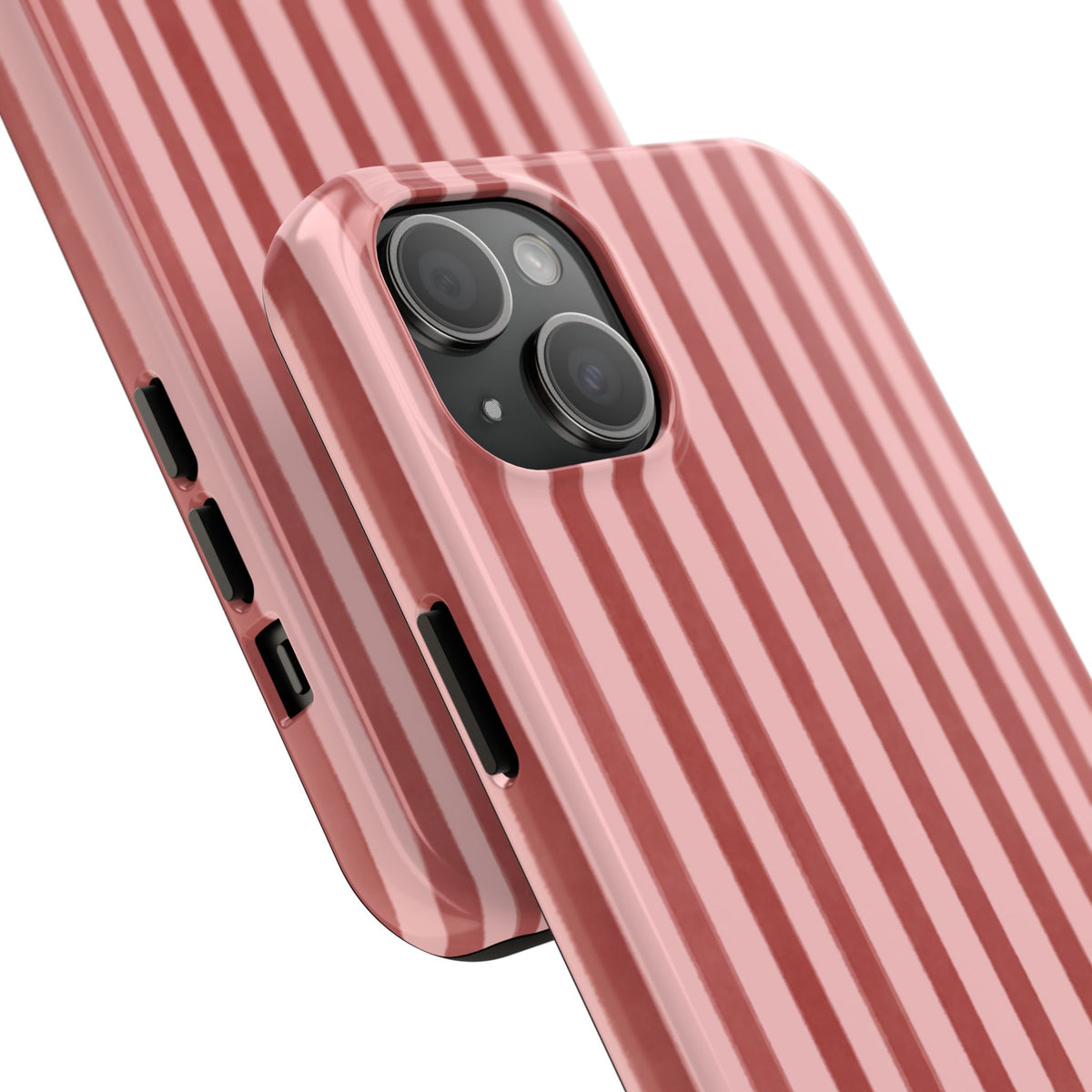 Rose Petals | Vertical Stripes Phone Case Tough Phone Case