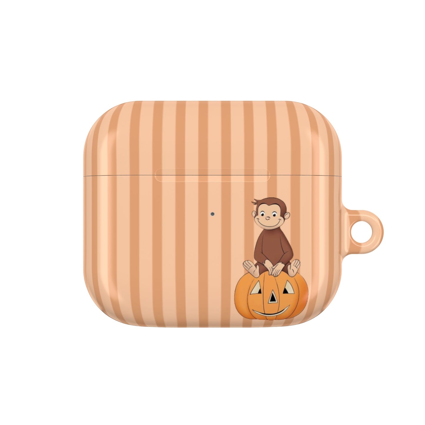 Pumpkin Curious George —  AirPods Case