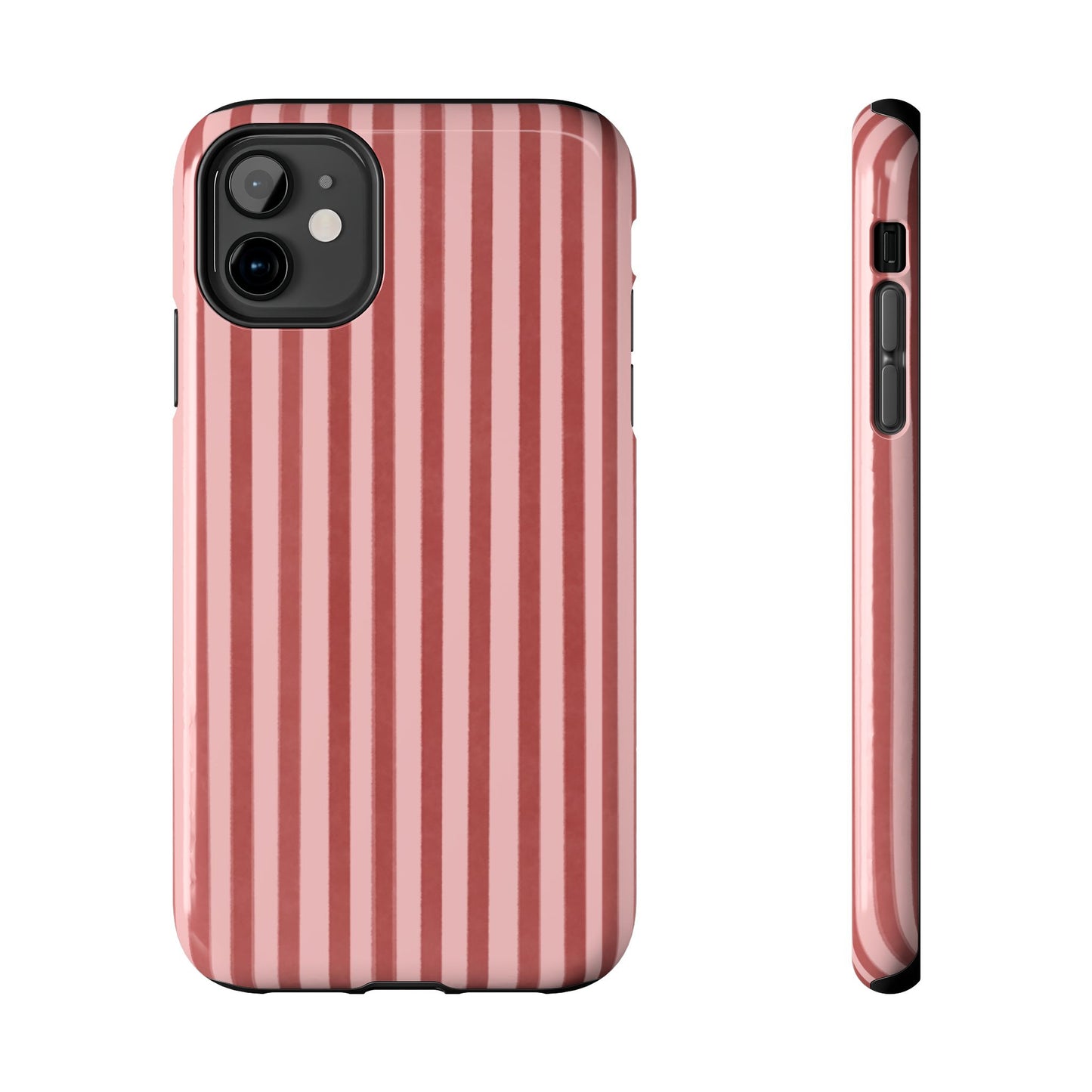 Rose Petals | Vertical Stripes Phone Case Tough Phone Case