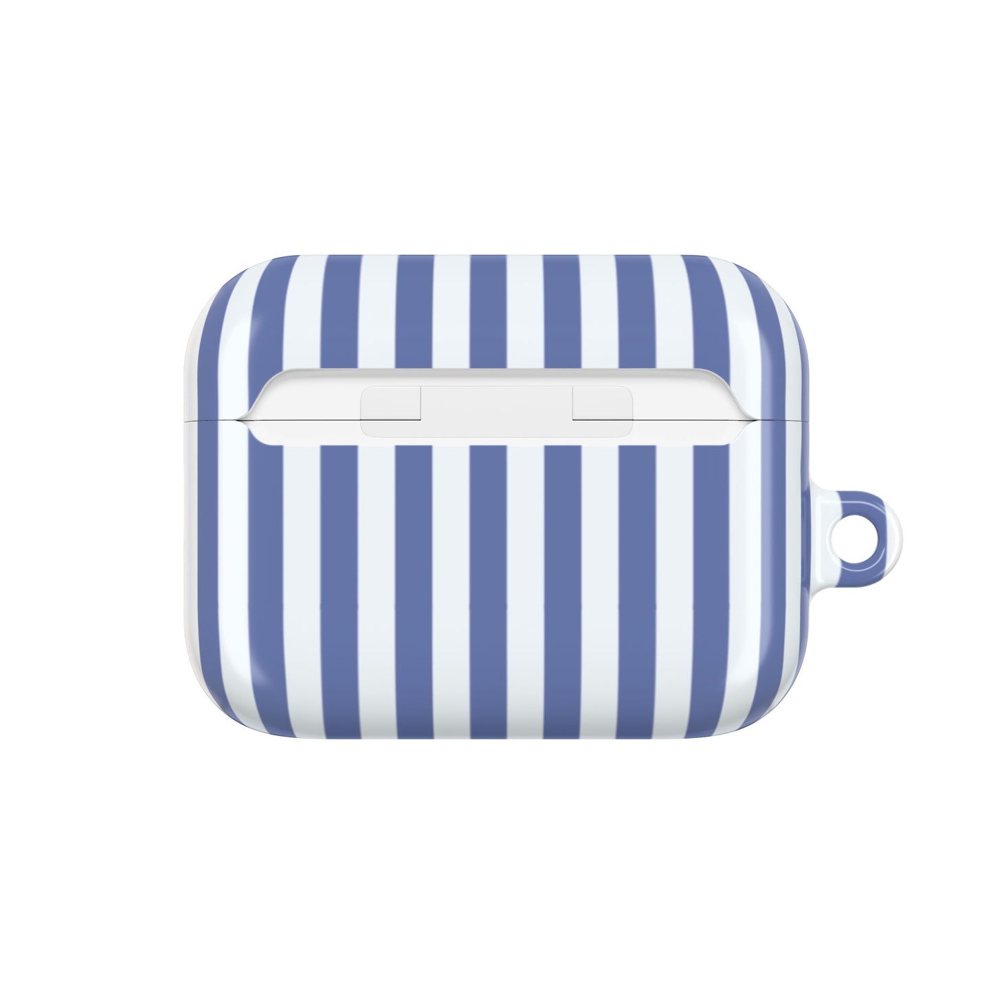 High Tide — Striped Blue & White AirPod Case  Nautical Protective Cover