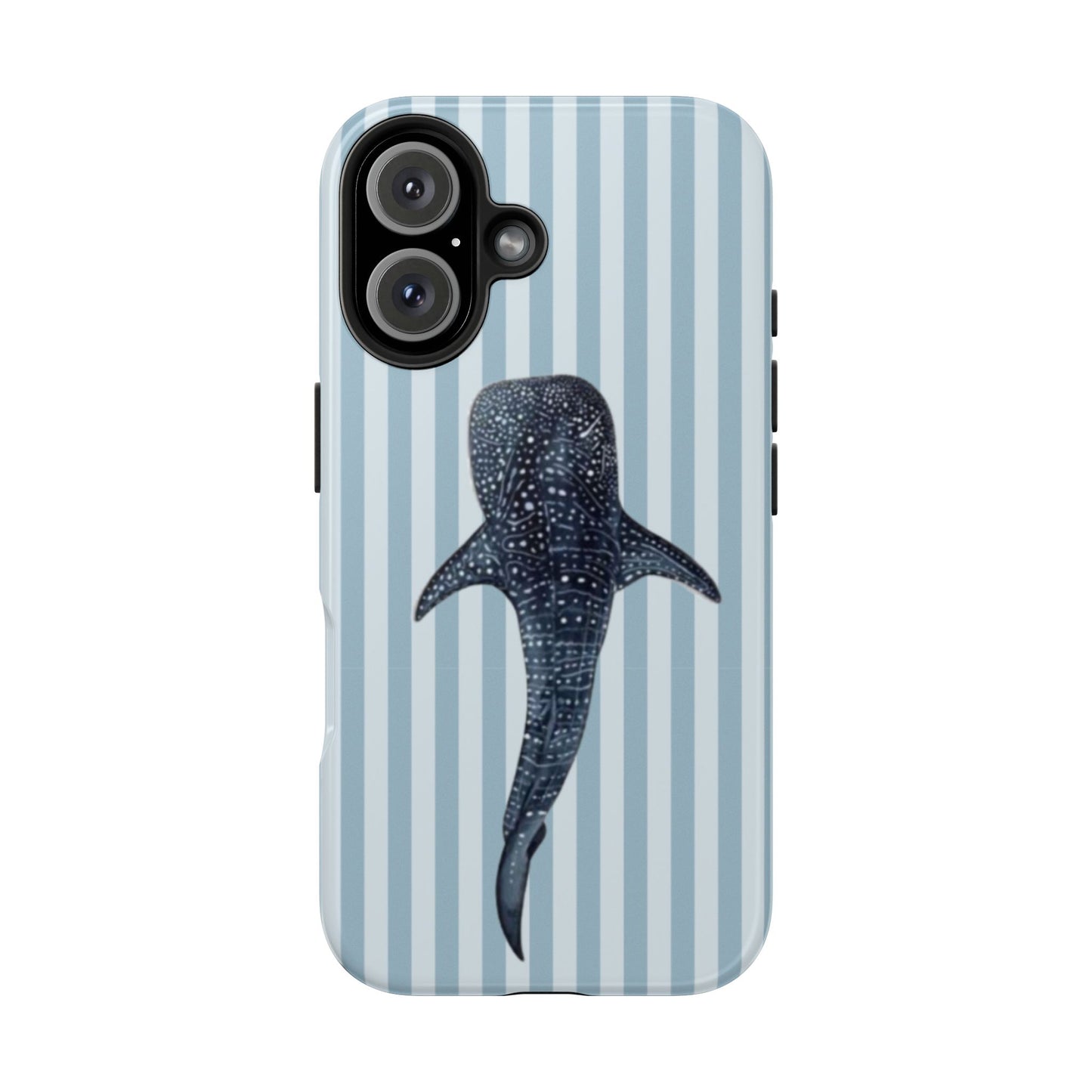 Deep Sea  — Blue Striped Tough Protective Cover