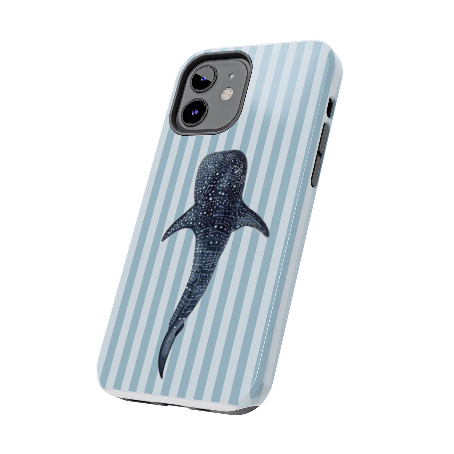 Deep Sea  — Blue Striped Tough Protective Cover