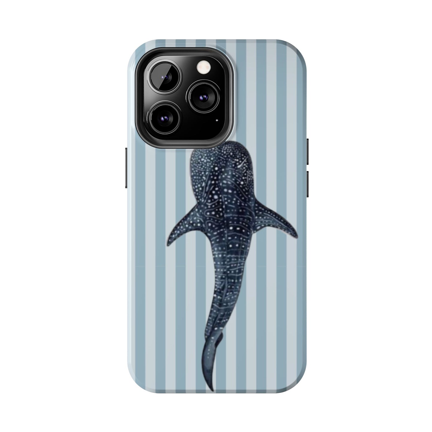 Deep Sea  — Blue Striped Tough Protective Cover