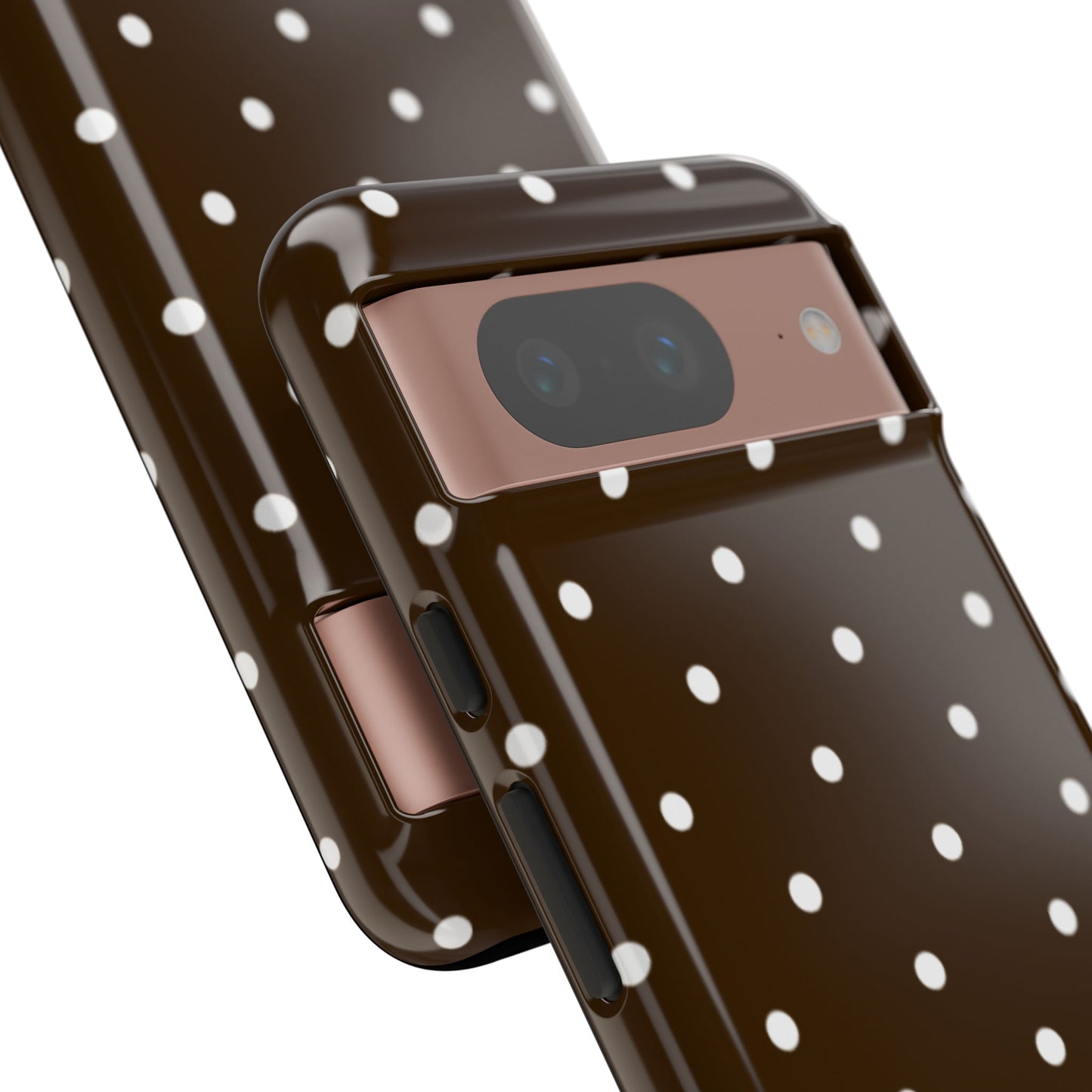 Cacao Polka Dot  — Phone Case Tough Case