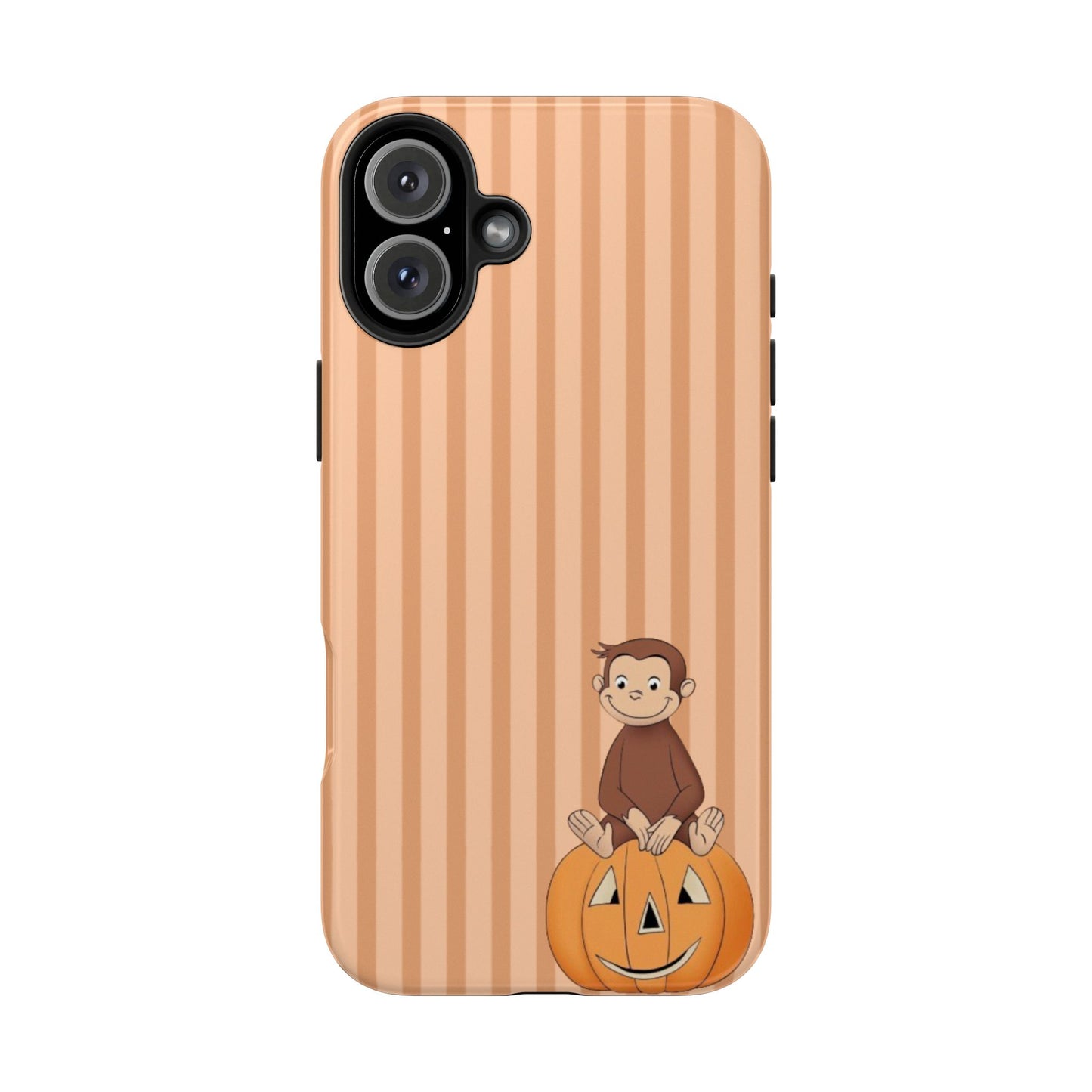 Pumpkin Curious George —  Tough Phone Case