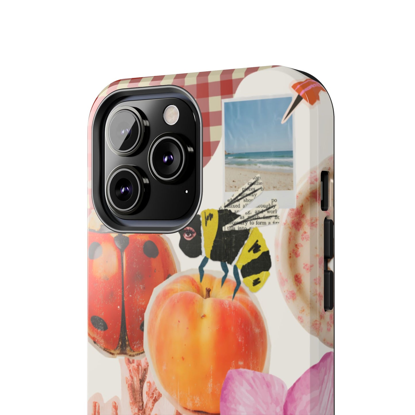 The farmers Market — Floral Fruit Collage Tough Phone Case