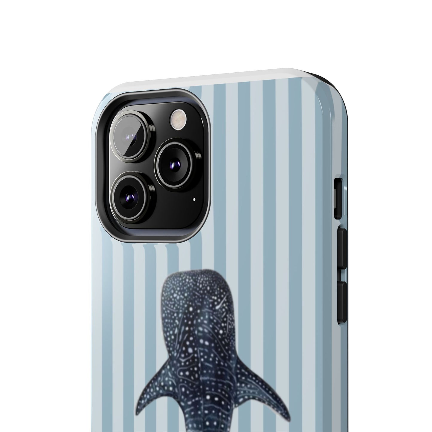 Deep Sea  — Blue Striped Tough Protective Cover