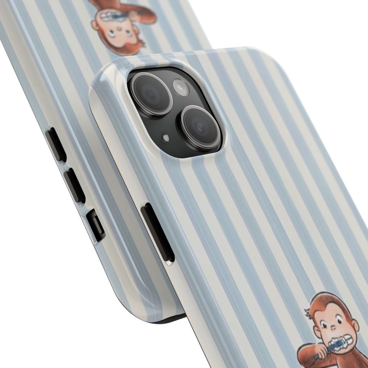 Curious George, Brushing Teeth — Monkey Brushing Tooth Tough Phone Case