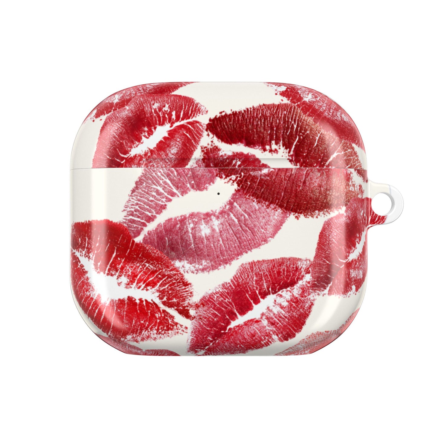 Kissing Booth — Kiss Print AirPod Case Red Lipstick Pattern Protective Cover