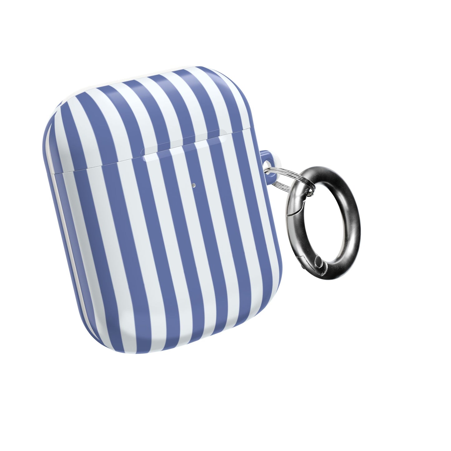 High Tide — Striped Blue & White AirPod Case  Nautical Protective Cover