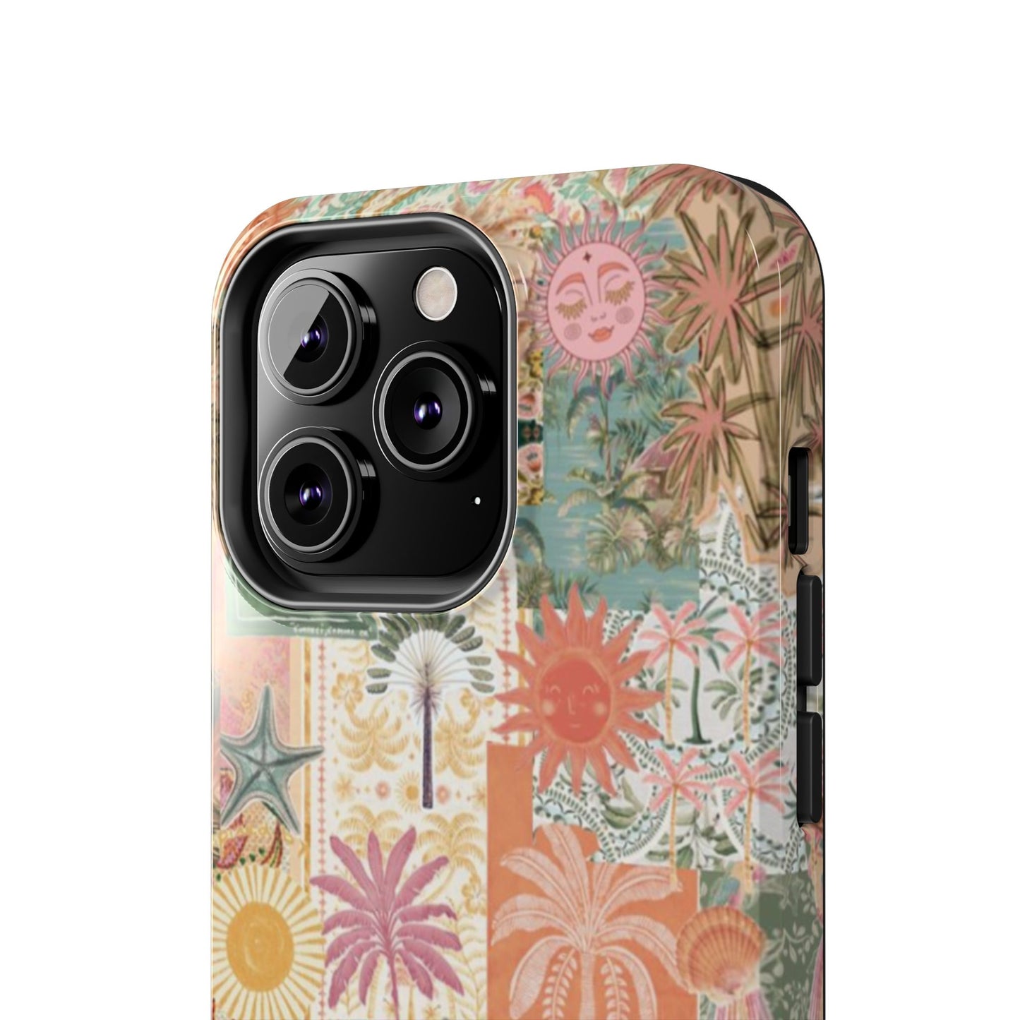 Girls Just Wanna Have Fun! — Tough Phone Case  Retro Tropical Collage iPhone Case