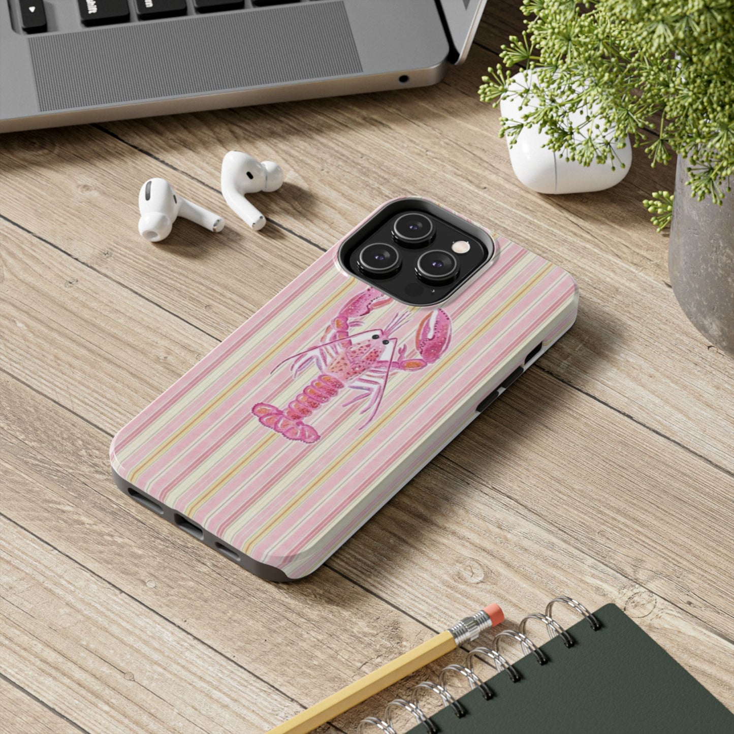 Pink Lobster — Tough Phone Case